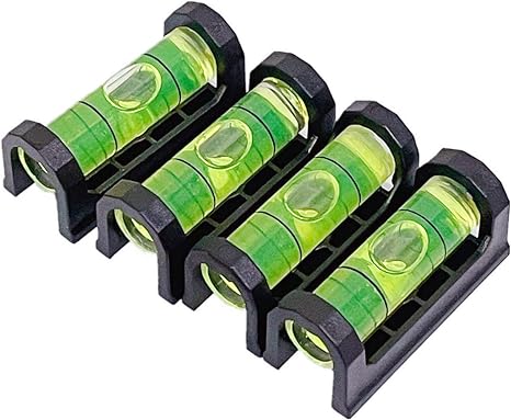 4Pcs Magnetic Bubble Levels Precision Bubble Spirit Level Measuring Tools