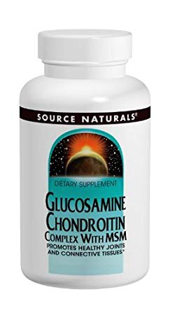 Source Naturals Glucosamine Chondroitin Complex with MSM, Promotes Healthy Joints and Connective Tissues, 30 Tablets