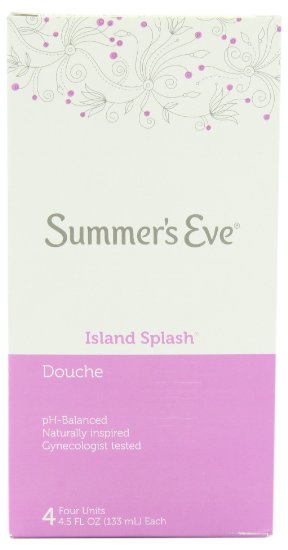 Summer's Eve Douche 4-Pack, Island Splash