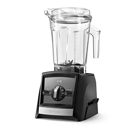 Vitamix Con A2500 Ascent Series Smart Blender, Professional-Grade, 64 oz. Low-Profile Container, Black