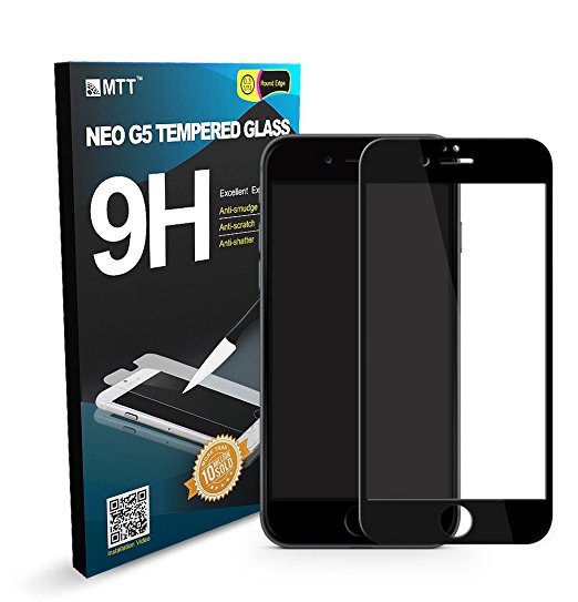 MTT Edge to Edge 3D full Body Screen Protector for iPhone 6S Plus / 6 Plus - Black