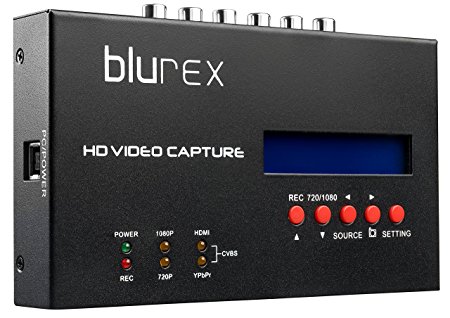 Blurex HD Game Capture Box -- Record your Xbox or PlayStation GamePlay