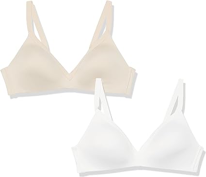 Warner's Women's Blissful Benefits Wireless Lightly Lined T-Shirt Bra 2-Pack 04011w