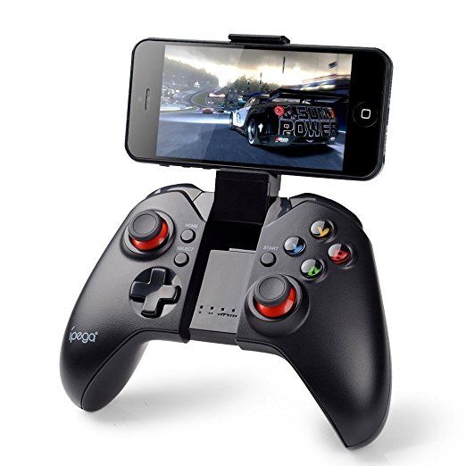PowMax Gapo PG-9037 Bluetooth Wireless Classic Gamepad Game Controller (with Mouse Function) for Samsung HTC MOTO Addroid TV Box Tablet PC
