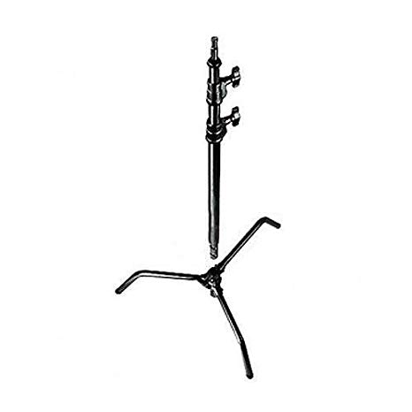Avenger A2030DCB Steel Detachable Base 40-Inch C-Stand 30 with 2 Risers (Black)