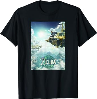 The Legend of Zelda Tears Of The Kingdom Box Art Poster T-Shirt