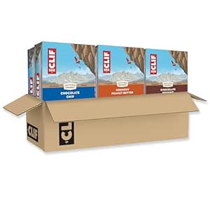 CLIF BAR - Variety Pack - Made with Organic Oats - 10-11g Protein - Non-GMO - Plant Based - Energy Bars - 2.4 oz. (30 Count)