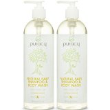 Puracy 100 Natural Baby Shampoo and Body Wash - Sulfate-Free - THE BEST Bubble Bath - Developed By Doctors for Children of All Ages - Gentle - Tear-Free - Hypoallergenic - Citrus Essential Oils 16 ounce Pack of 2