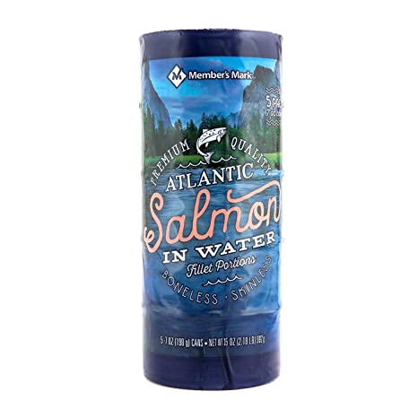 Member's Mark Canned Atlantic Salmon (7 Ounce Can, 5 Pack)