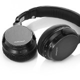 CNETs PICKBluetooth Headphones Ausdom M06 Overhead Stereo Wireless Wired Headsets with Microphone for Music Streaming and Hands-free CallingBluetooth 30-Black