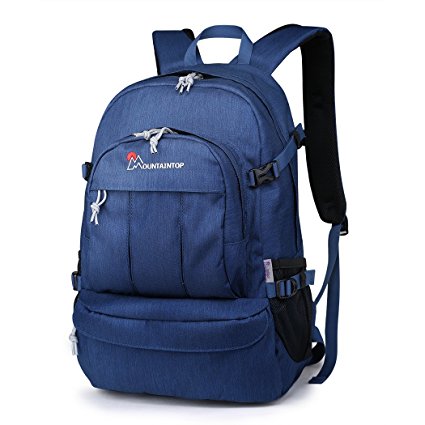 Mountaintop 25L/30L Durable Daypack/Student Backpack,13x28x44cm/33x19x50 cm