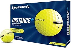 2021 TaylorMade Yellow Distance  Golf Balls