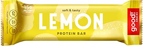 good! Snacks 15g Protein Plant Based Vegan Gluten Free Lemon Protein Bar