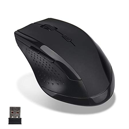 Aobiny Gaming Mouse 2.4GHz 6D USB Wireless Optical 2000DPI Mice for Laptop Desktop PC