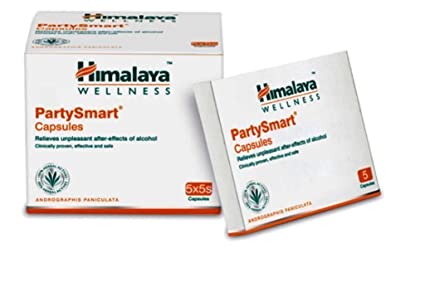 Himalaya Party Smart Capsules (Box of 25 Cap)