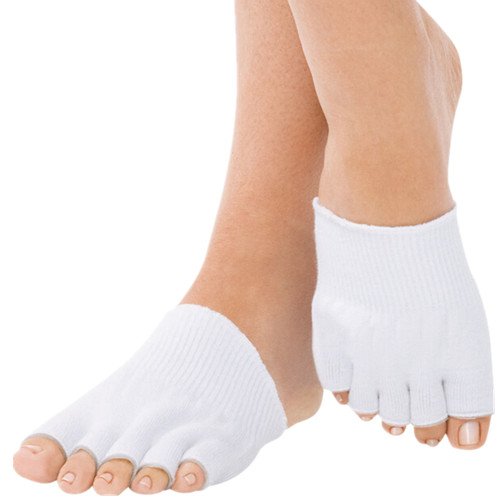 Gent House Gel-Lined Compression Toe Separating Socks Heel Pain Relief, 1 Pair