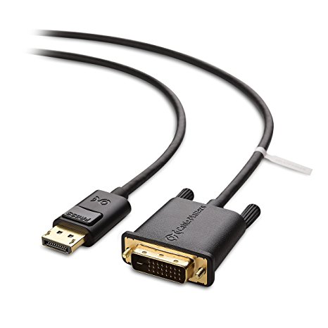 Cable Matters Gold Plated DisplayPort to DVI Cable 15 Feet