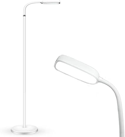 Portable LED Floor Lamp,Battery Operated Reading Light,Floor Lamp for Bedrooms,Portable and Removable for Outdoor ,Easy to Assemble and Store