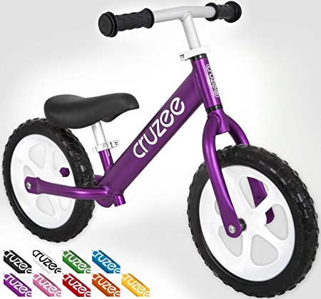 Cruzee UltraLite Balance Bike (4.4 lbs) for Ages 1.5 to 5 Years