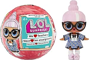 L.O.L. Surprise! MGA Cares Collectible, 7  Surprises Limited Edition Teachers Appreciation Doll with School Themed Accessories, Gift for Kids, Toys for Girls Boys Ages 4 5 6 7  Years Old