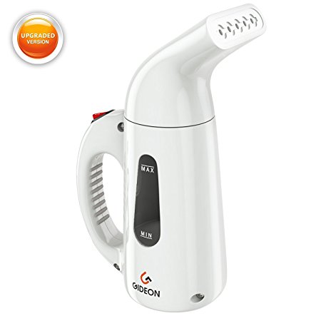 Gideon Portable Handheld Fabric Steamer – Powerful Steamer with Fast Heat-up, Perfect for Home and Travel [UPGRADED VERSION]