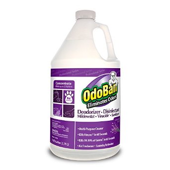 OdoBan 911162-G Disinfectant Odor Eliminator and All Purpose Cleaner Concentrate, Lavender Scent, 128 oz