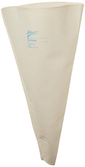 Ateco 3218 18" Canvas Pastry Decorating Bag