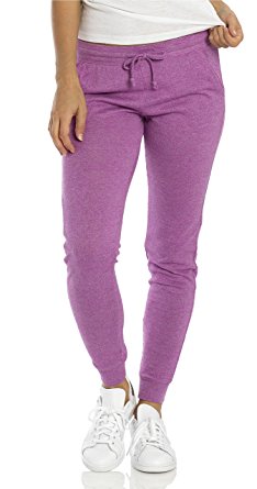 VbrandeD Women's Lightweight Fitted Skinny Joggers Sweatpants