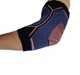 Kunto Fitness Elbow Brace Compression Support Sleeve for Athletics Injury Recovery Joint Pain and More