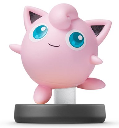 Amiibo Jigglypuff (Super Smash Brothers Series)