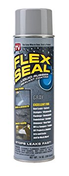 Flex Seal Spray Rubber Sealant Coating, 14-oz, Silver