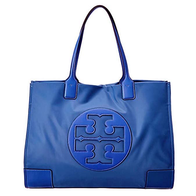 Tory Burch Ella Canvas Tote Regal Blue