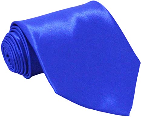 Soophen Mens Necktie 3.75" Tie Solid Color Ties