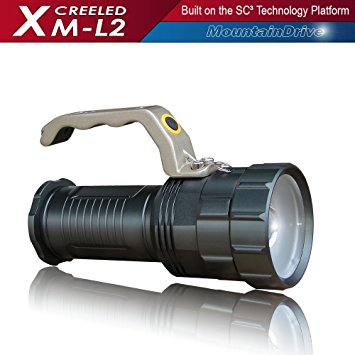 Powerful Floodlight Streamlight Rechargeable Spotlight Bright Led Searchlight XM-L2 CREE Powerful Led Flashlight Handheld light Rechargeabl Led Spotlight Torch Light SOS Strobe flashlight Rechargeable