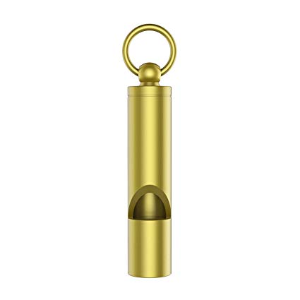 Outmate Premium Mini Emergency Whistle-H62 Brass Loud Version EDC Tools