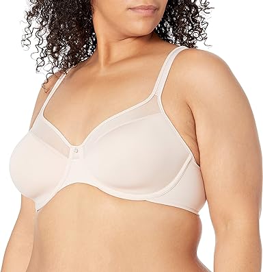 Bali Women's One Smooth U Ultra Light Illusion Neckline Underwire Bra