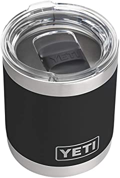 YETI Rambler 10 oz Lowball, Vacuum Insulated, Stainless Steel with MagSlider Lid