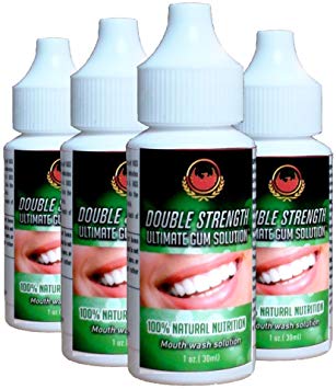 Ultimate Gum Solution Mouthwash Double Strength 4 Pack