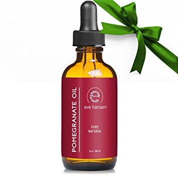 Pomegranate Seed Oil By Eve Hansen. Improve Skin Elasticity With Pure, Antioxidant Rich Dry Skin Moisturizer. Rejuvenating Facial Oil And Body Oil for Skin, Nails, Wrinkles, and Dry Hair Treatment.