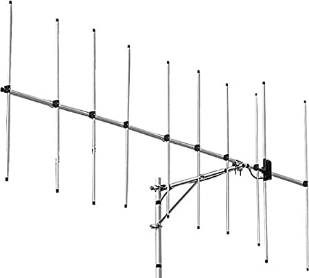 Diamond Antenna A144S10 2m (144-148MHz) 10 Element Base Station Yagi Beam with UHF (SO-239) Connector