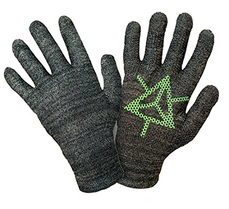 GliderGlove Copper Infused Touch Screen Gloves - Entire Surface Works on iPhones, Androids, Ipads, & Tablets - Anti Slip Palm for Driving & Phone Grip - Maintain Dexterity While Staying Warm