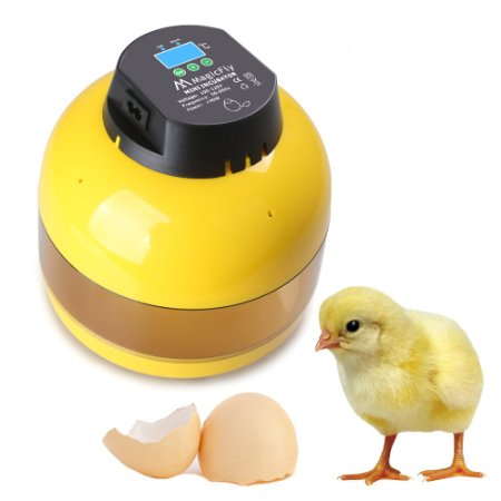 Magicfly Digital Eggs Incubator with Egg Turner Poultry Hatch