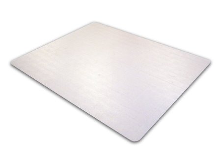 Floortex Ultimat Polycarbonate Chair Mat for Plush Pile Carpets More Than 1/2 Inch Thick, Clear 60 x 48 Inches, Rectangular (1115227ER)