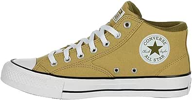 Converse Unisex Chuck Taylor All Star Malden Street Mid High Canvas Sneaker - Lace up Closure Style - Roasted/Cherry Vison/Black