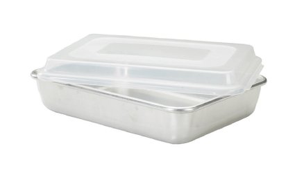 Nordic Ware Natural Aluminum Commercial Cake Pan with Lid