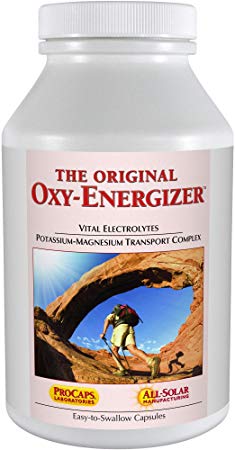 Andrew Lessman Oxy-Energizer 180 Capsules – Combination of Two Vital Electrolyte-Minerals Potassium-Magnesium Aspartate-Citrate Complex to Support Optimum Cellular Energy Production. No Additives