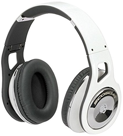 Scosche RH1056M Over-The-Ear Headphones (White)