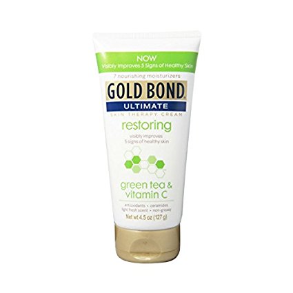 Gold Bond Ultimate Skin Therapy Cream green tea & vitamin C 4.5 oz