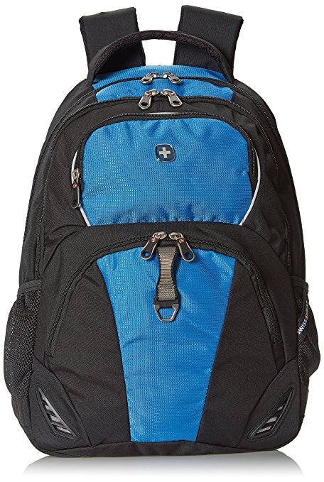 SwissGear SA6685 Black with Blue Computer Backpack - Fits Most 15 Inch Laptops and Tablets