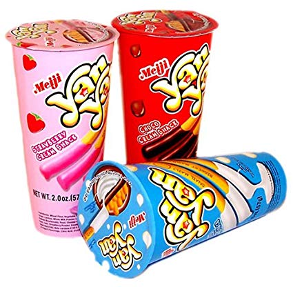 Meiji Yan Yan Cream Snack 3 Flavors Set
